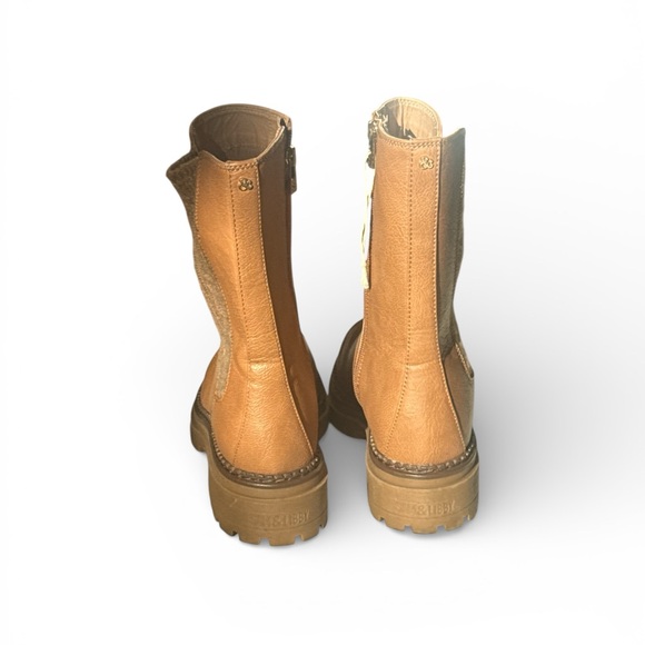 Sam and Libby Tan Chelsea Lug Sole Boots Womens sz 9 winter casual chic everyday - Picture 6 of 8